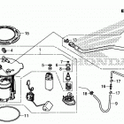 TRX500FA6 Топливный насос