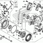 SXS700M2D Передний редуктор