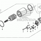 TRX500FA6 Стартер