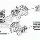 TRX420FA5 Наклейки