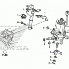 TRX420FA2 Steering shaft (eps)