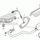 TRX420FA2 Глушитель