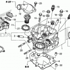 TRX420FA5 Головка цилиндров