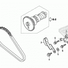 TRX500FA6 Цепь ГРМ и натяжитель