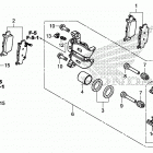 SXS1000M5D Задний суппорт