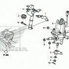 TRX500FA6 Steering shaft (eps)