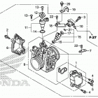 TRX420FA2 Корпус Дросселя