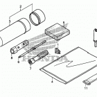 TRX250X Инструмент