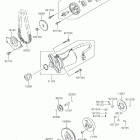 KFX90 (KSF90AKF) Стартер