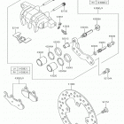 BRUTE FORCE 750 4x4i EPS (KVF750GKF) Передний тормоз