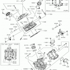 BRUTE FORCE 750 4x4i EPS (KVF750HKF) Головка цилиндров