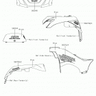 BRUTE FORCE 750 4x4i EPS (KVF750GKF) Decals(blue)(gkf)