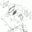BRUTE FORCE 750 4x4i EPS (KVF750GKF) Радиатор