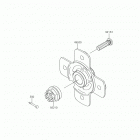 BRUTE FORCE 750 4x4i EPS (KVF750GKF) Задняя ступица колеса