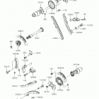 BRUTE FORCE 750 4x4i EPS (KVF750GKF) Распредвал(ы)  /  натяжитель