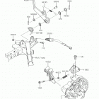 BRUTE FORCE 750 4x4i EPS Педаль тормоза