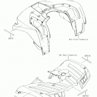 BRUTE FORCE 750 4x4i EPS Отражатели