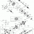 BRUTE FORCE 750 4x4i Карданный вал