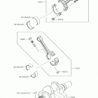 BRUTE FORCE 750 4x4i Коленвал