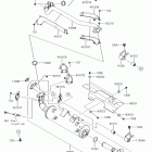 BRUTE FORCE 750 4x4i EPS Глушитель