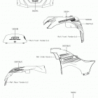 BRUTE FORCE 750 4x4i EPS Decals(black)(ggf)(us)