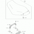 BRUTE FORCE 750 4x4i EPS Сиденье