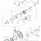 BRUTE FORCE 750 4x4i Стартер
