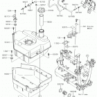 BRUTE FORCE 750 4x4i EPS Топливный бак
