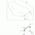BRUTE FORCE 750 4x4i Сиденье