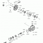 BRUTE FORCE 300 Drive shaft  /  final gear
