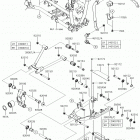 BRUTE FORCE 750 4x4i Задняя подвеска