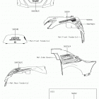 BRUTE FORCE 750 4x4i EPS Decals(black)(gjf)