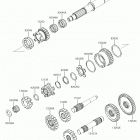 BRUTE FORCE 750 4x4i Трансмиссия