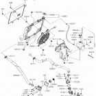 BRUTE FORCE 750 4x4i Радиатор