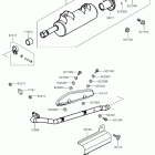 BRUTE FORCE 300 (KVF300CJF) Глушитель