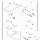 BRUTE FORCE 750 4x4i EPS Owner's tools