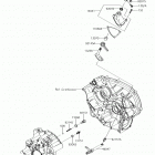 BRUTE FORCE 750 4x4i EPS Механизм переключения передач