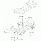 BRUTE FORCE 750 4x4i EPS Заднее крыло