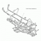 A18SHS57CS/ES SPORTSMAN 570 EPS TRACTOR SP Chassis, frame - a18shs57cs  /  es (49atvframe15570sp)