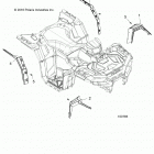 A18SXA85B1/B7/SXE85BM/BS/B9 SPORTSMAN 850 SP Body, fender flares - a18sxa85b1  /  b7  /  sxe85bm  /  ...