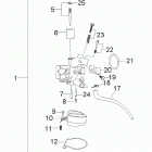 A19YAK05B7/B6/N7/N6 OUTLAW 50 Engine, carburetor - a19yak05b7  /  b6  /  n7  /  n6 (49...