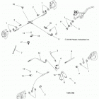 A19SXM95AL SPORTSMAN XP 1000 HIGH LIFTER Brakes, brake lines - a19sxm95al