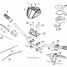 A19YAP20A4/N4 PHOENIX 200 Steering, handlebar - a19yap20a4  /  n4 (49atvhandlebar1...