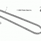 A18YAK05B4/B6/N4/N6/A4/A6 OUTLAW 50 Drive train, chain - a18yak05b4  /  b6  /  n4  /  n6  / ...