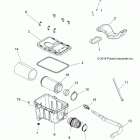 A19SEA50B1/B7/SEE50B7/SEG50B4 SPORTSMAN 450 HO Engine, air intake system - a19sea50b1  /  b7  /  see50b...