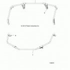 A18SXD95B9/SXE95BR/BC/BE SPORTSMAN 1000 XP Body, rack extenders - a18sxd95b9