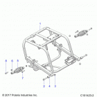 A19HZA15A1/A7/B1/B7 ATV RGR 150 EFI Suspension, rear swing arm - a19hza15a1  /  a7  /  b1  /...