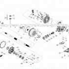 A18YAP20A8/N8 PHOENIX 200 Wheels, rear axle - a18yap20a8  /  n8 (49atvaxle09phx)