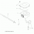 A18SYE85BB 850 SPORTSMAN TOURING SP Steering, controls, throttle asm. and cable - a18sye85bb...