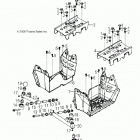 A19YAK05B7/B6/N7/N6 OUTLAW 50 Chassis, footrest - a19yak05b7  /  b6  /  n7  /  n6 (49a...